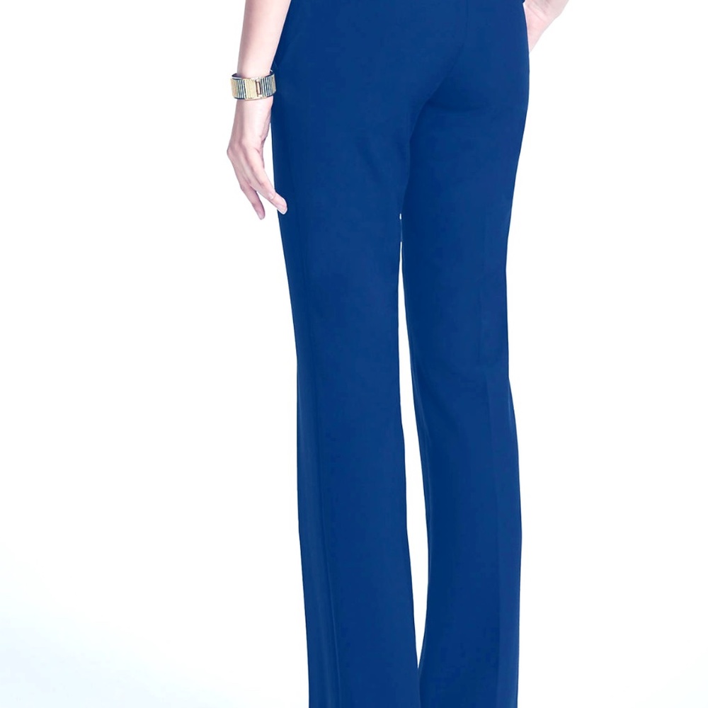 Tan SIGNATURE FIT straight leg khakis trouser